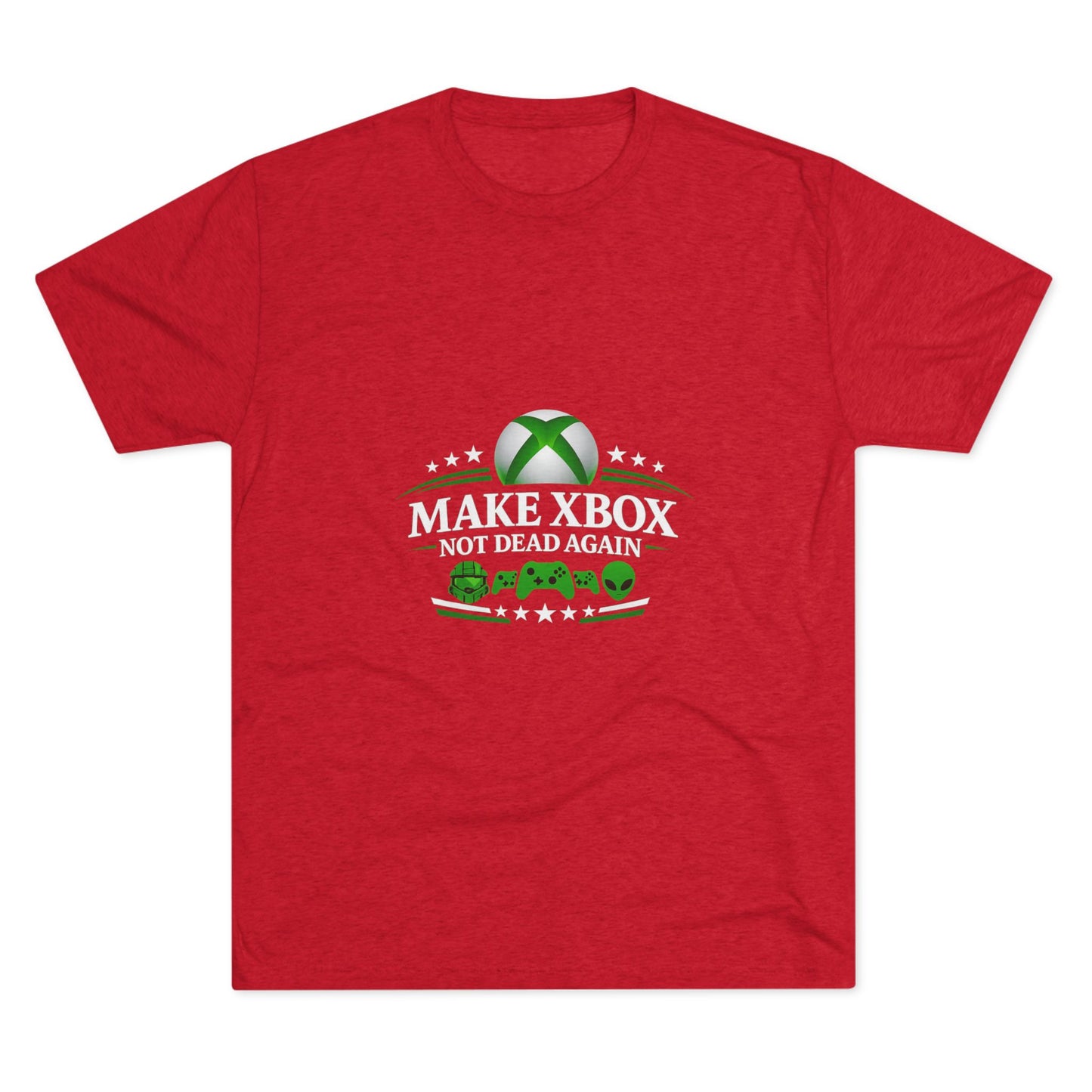 Make Xbox Not Dead Again - Unisex Tri-Blend Crew Tee