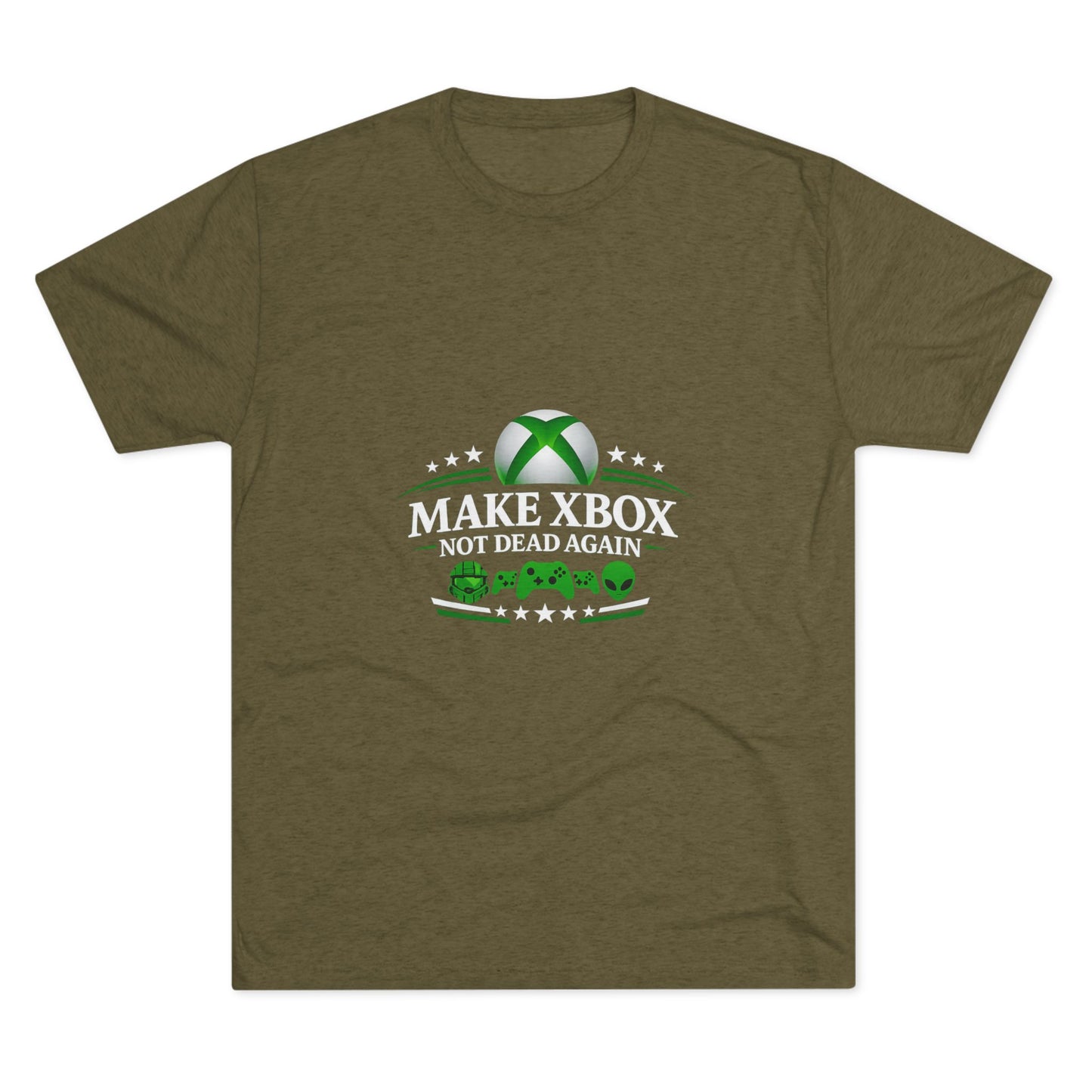 Make Xbox Not Dead Again - Unisex Tri-Blend Crew Tee