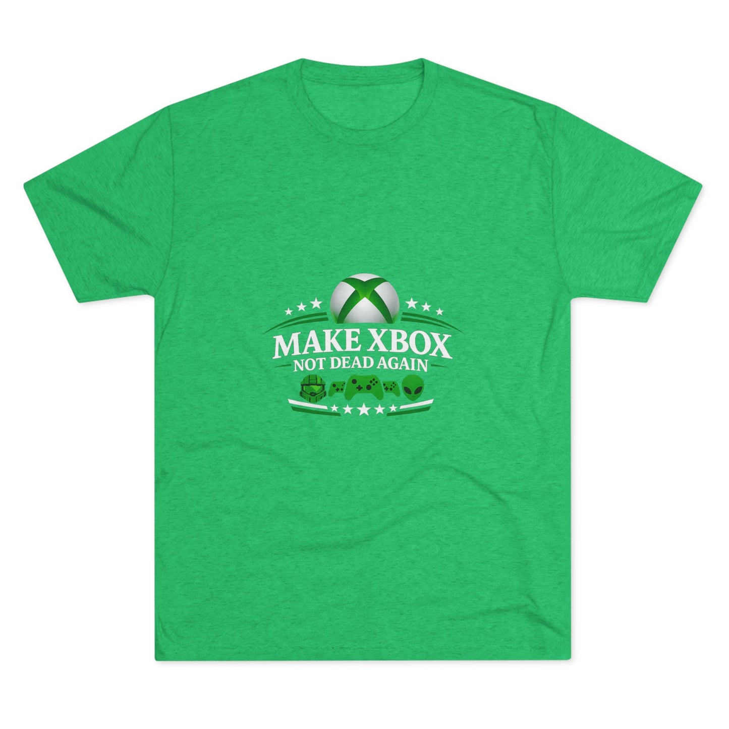 Make Xbox Not Dead Again - Unisex Tri-Blend Crew Tee