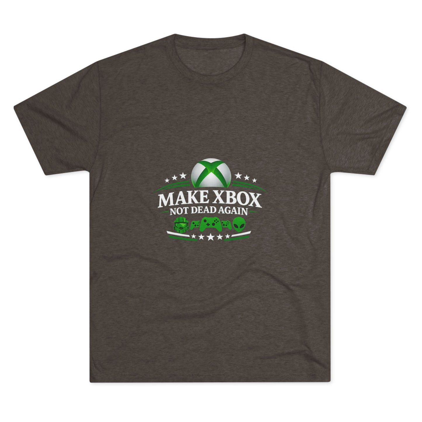Make Xbox Not Dead Again - Unisex Tri-Blend Crew Tee
