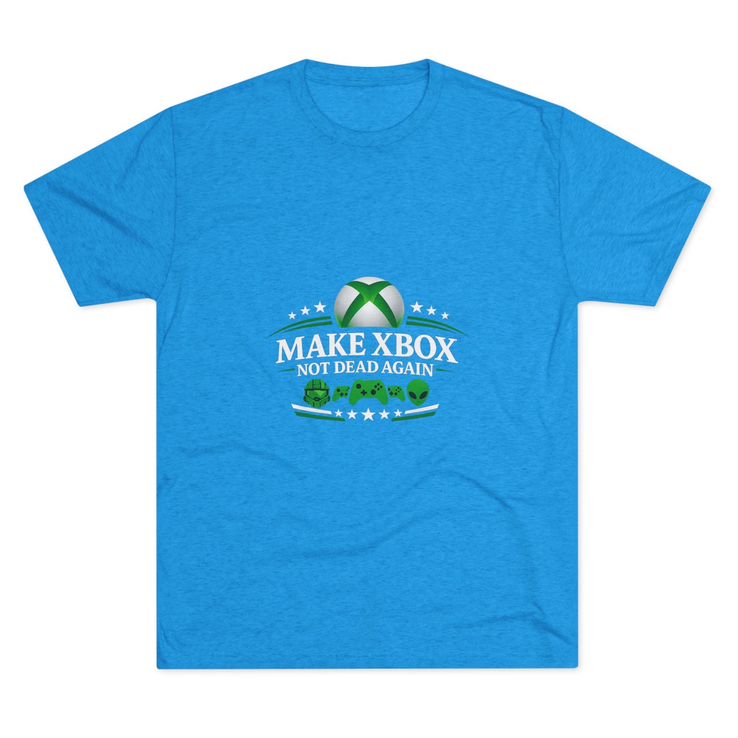 Make Xbox Not Dead Again - Unisex Tri-Blend Crew Tee