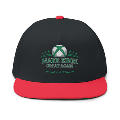 Make Xbox Great Again - Flat Bill Cap (Embroidery)