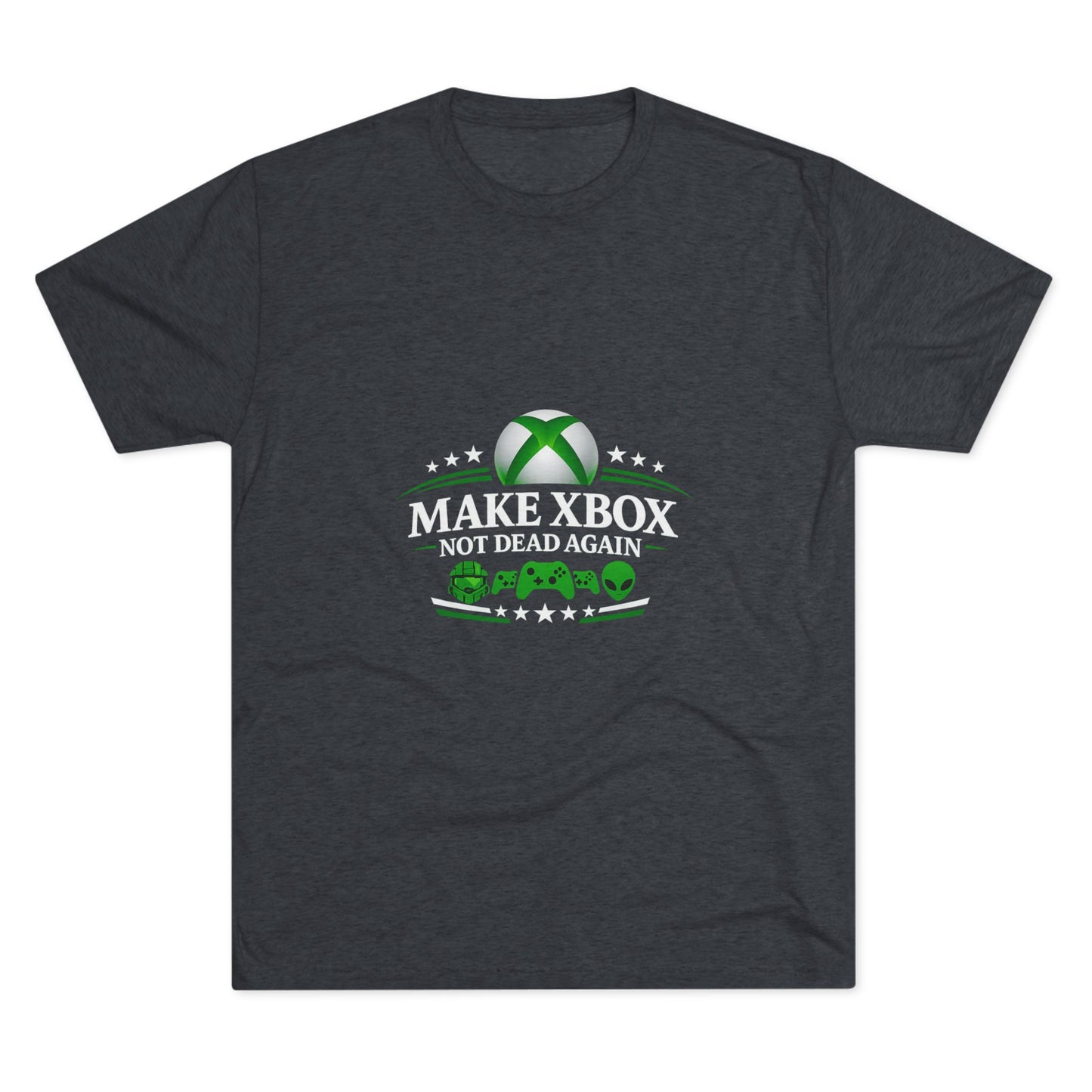 Make Xbox Not Dead Again - Unisex Tri-Blend Crew Tee