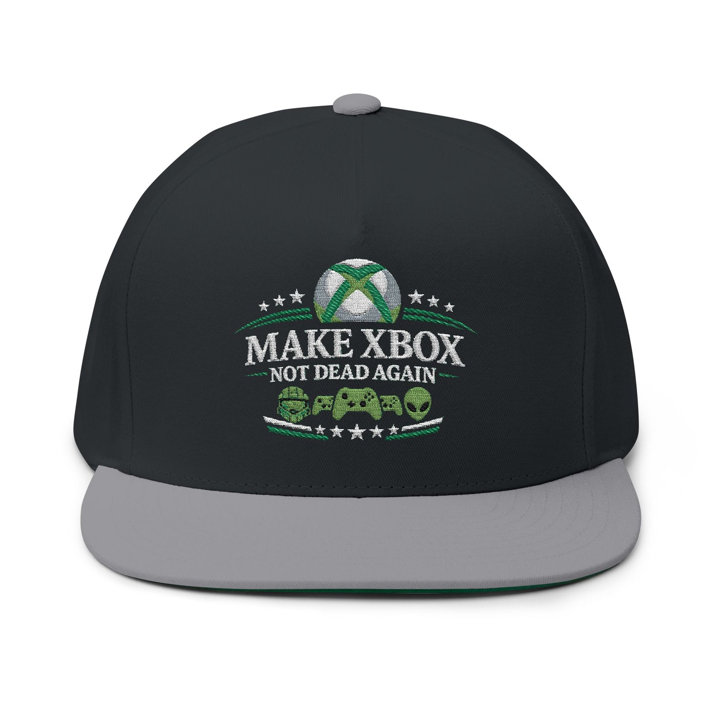 Make Xbox Not Dead Again - Flat Bill Cap (Embroidery)