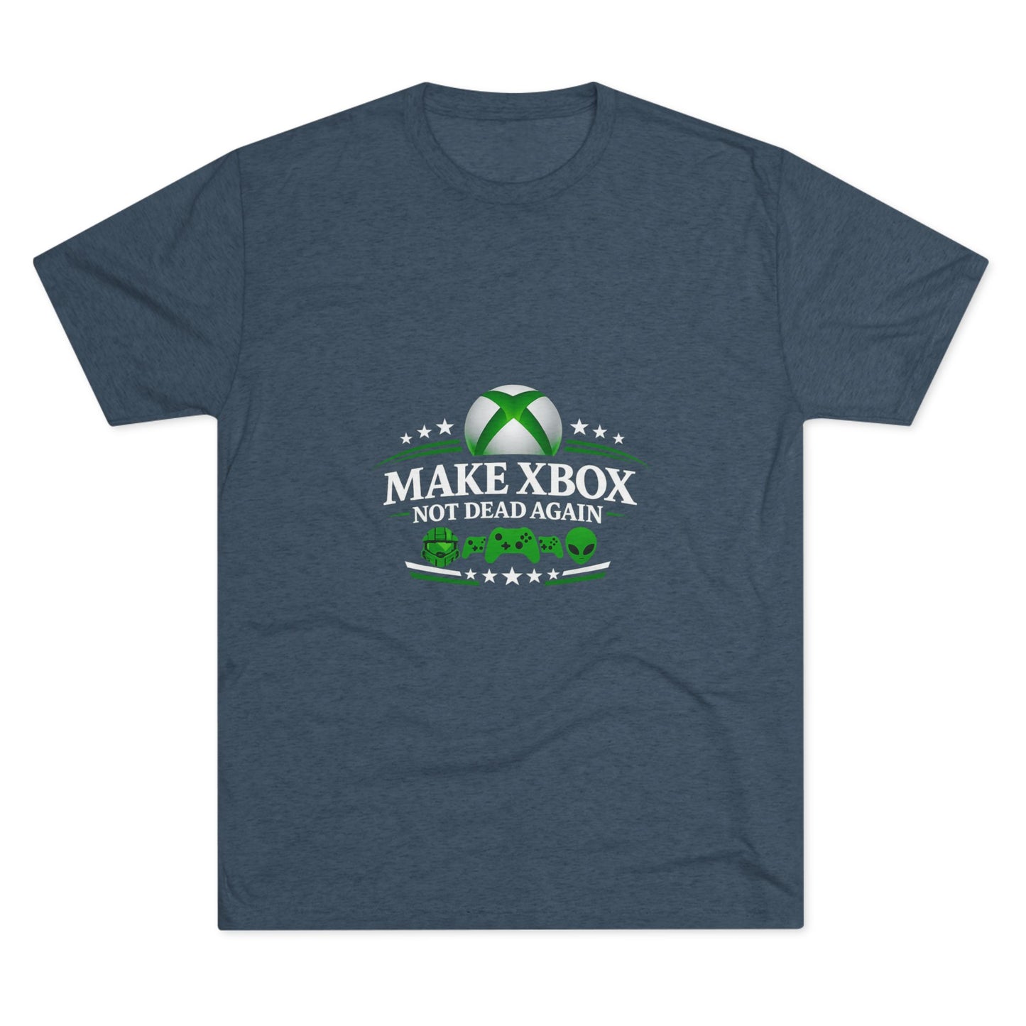 Make Xbox Not Dead Again - Unisex Tri-Blend Crew Tee