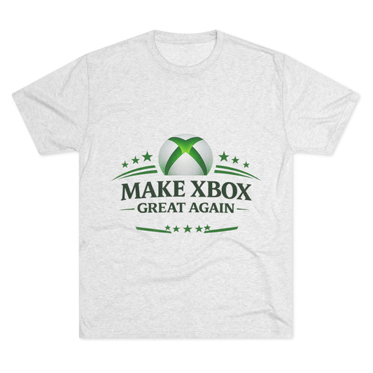 Make Xbox Great Again - Unisex Tri-Blend Crew Tee