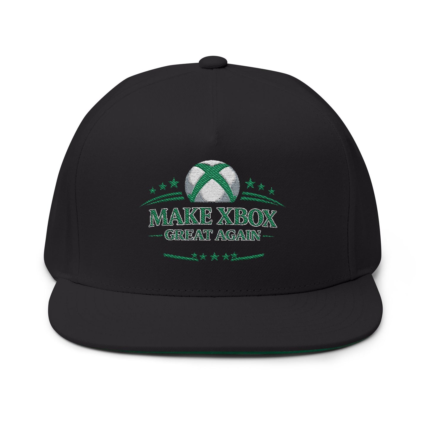 Make Xbox Great Again - Flat Bill Cap (Embroidery)