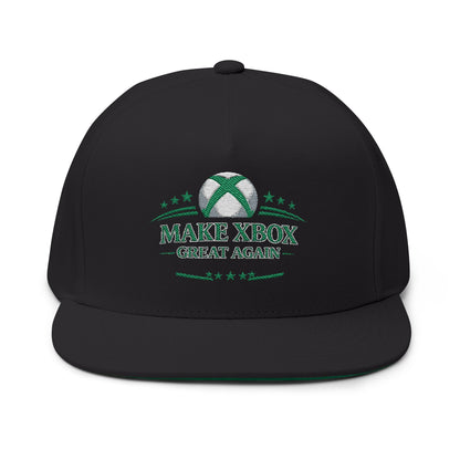 Make Xbox Great Again - Flat Bill Cap (Embroidery)