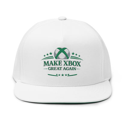 Make Xbox Great Again - Flat Bill Cap (Embroidery)