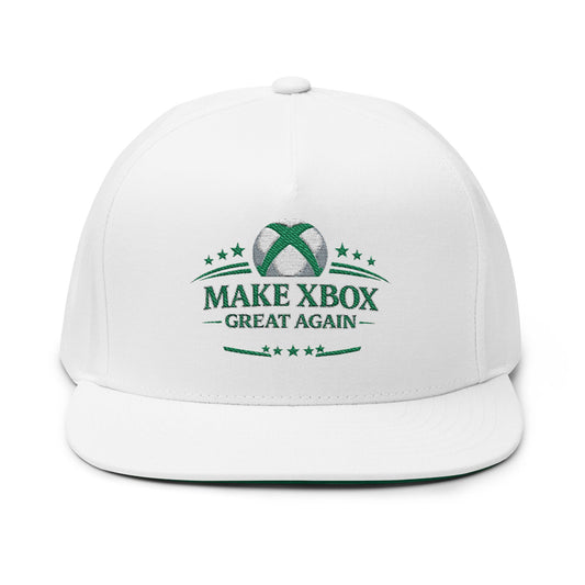 Make Xbox Great Again - Flat Bill Cap (Embroidery)