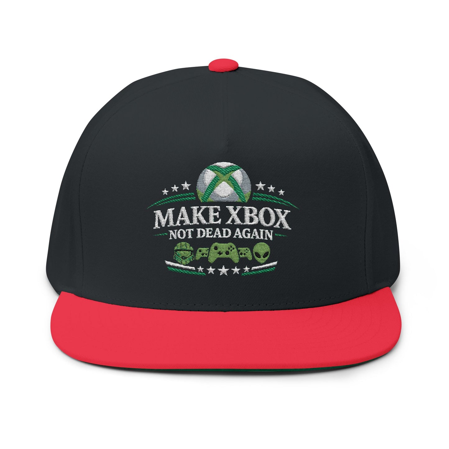 Make Xbox Not Dead Again - Flat Bill Cap (Embroidery)