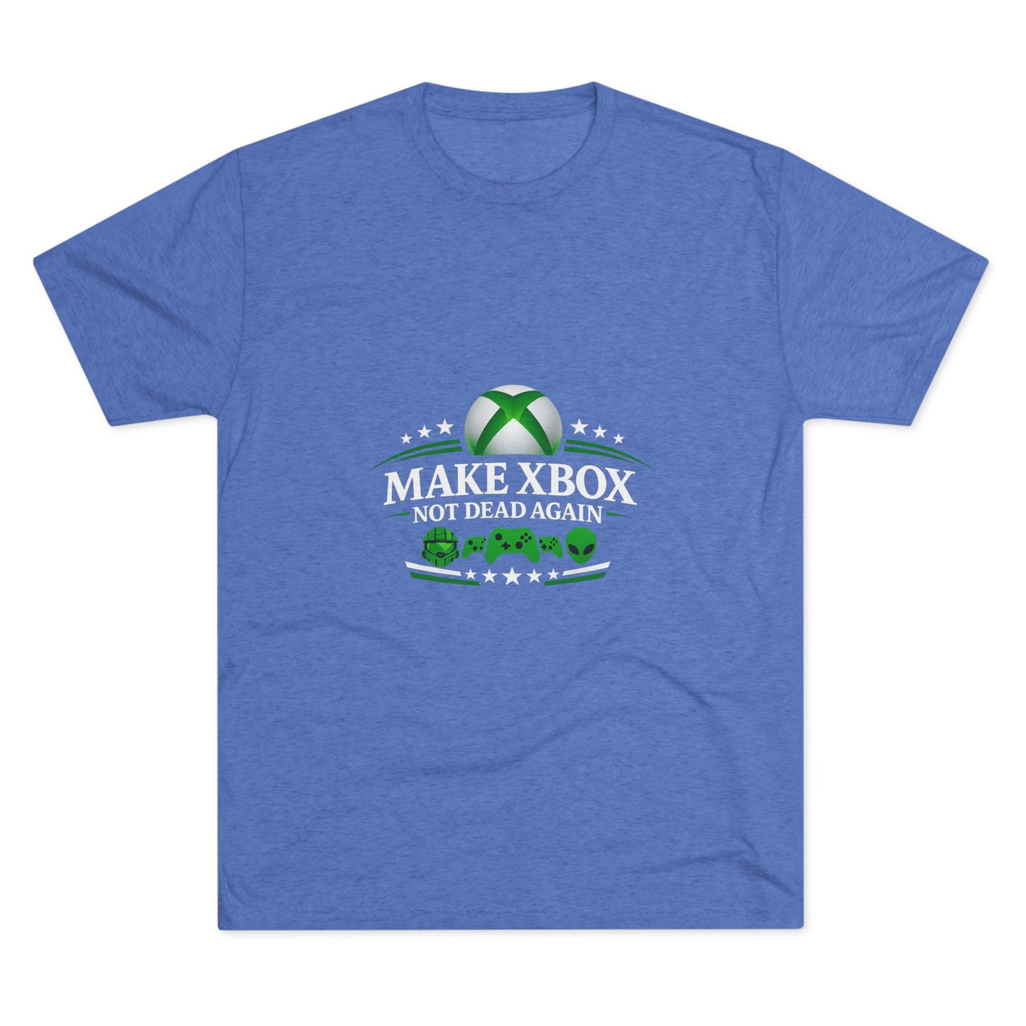 Make Xbox Not Dead Again - Unisex Tri-Blend Crew Tee