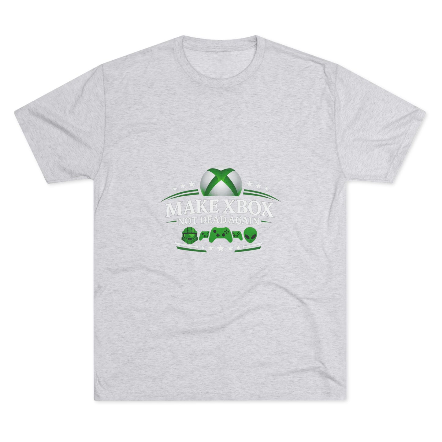 Make Xbox Not Dead Again - Unisex Tri-Blend Crew Tee