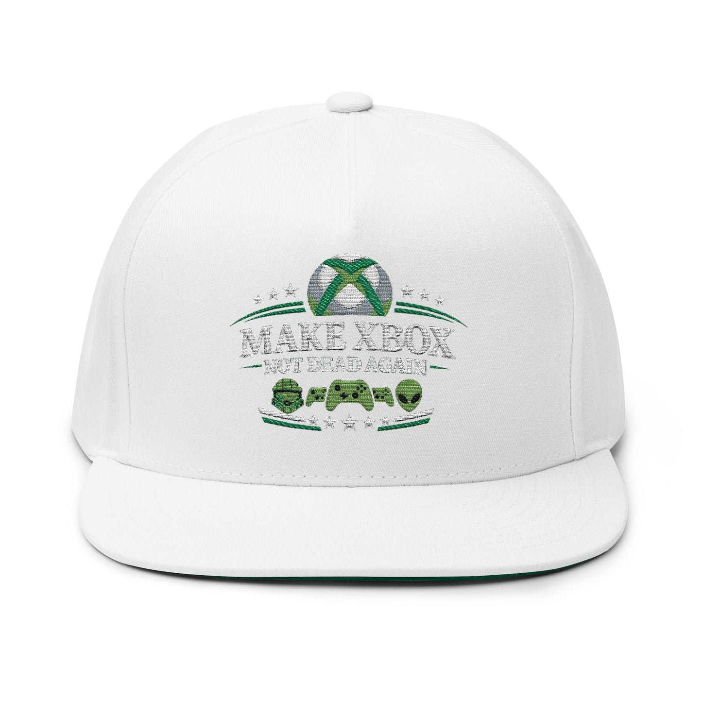Make Xbox Not Dead Again - Flat Bill Cap (Embroidery)