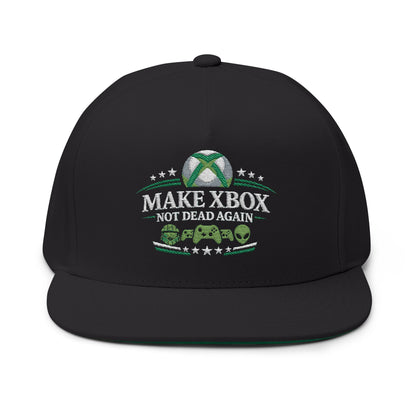 Make Xbox Not Dead Again - Flat Bill Cap (Embroidery)