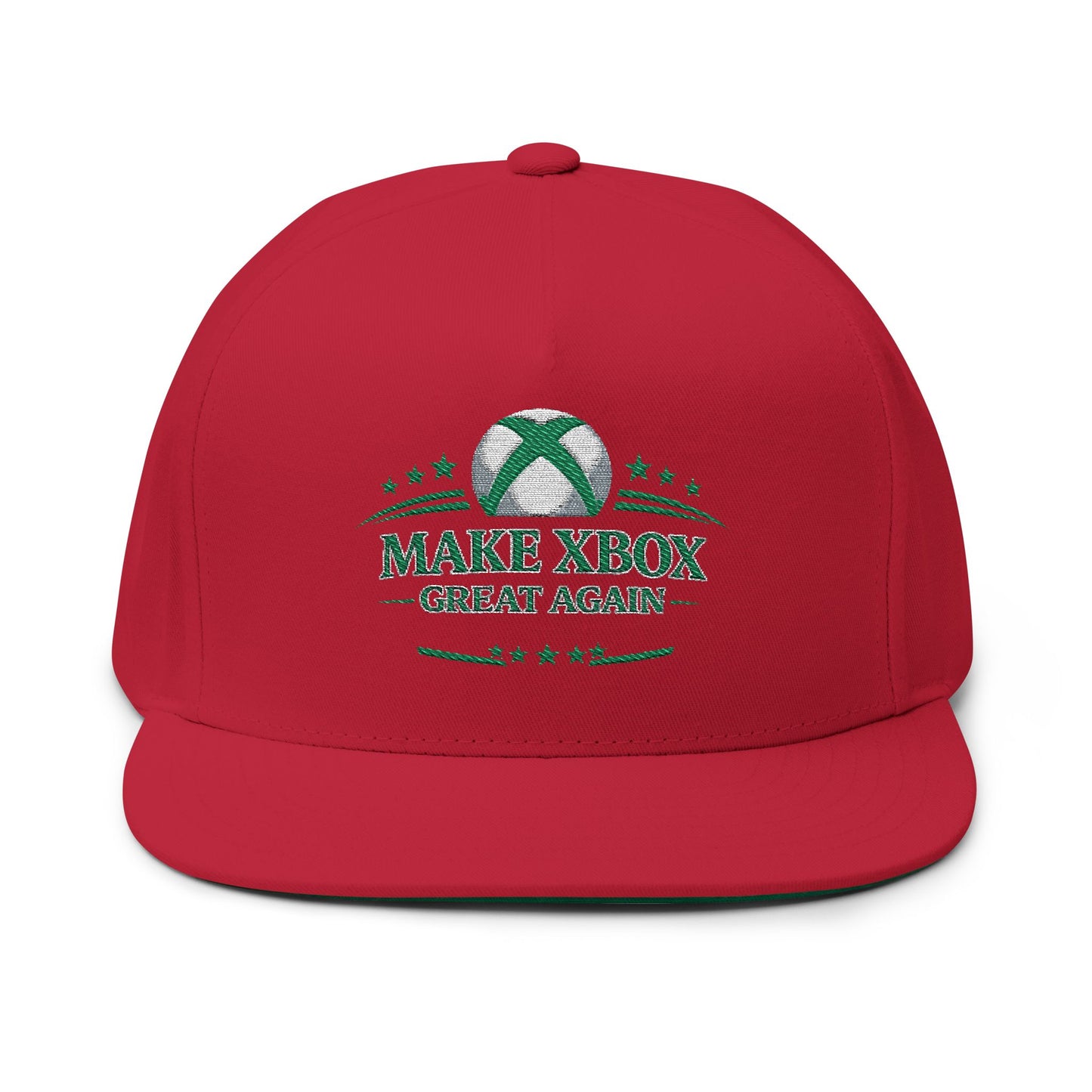 Make Xbox Great Again - Flat Bill Cap (Embroidery)