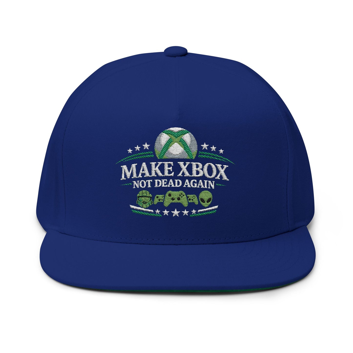 Make Xbox Not Dead Again - Flat Bill Cap (Embroidery)