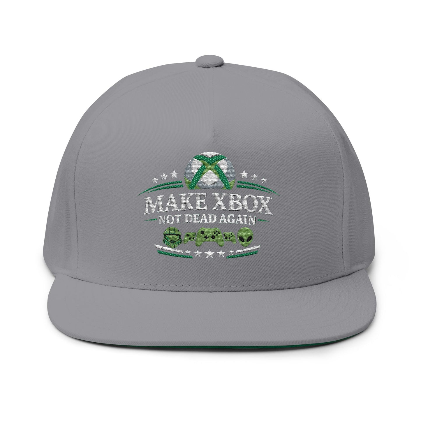 Make Xbox Not Dead Again - Flat Bill Cap (Embroidery)