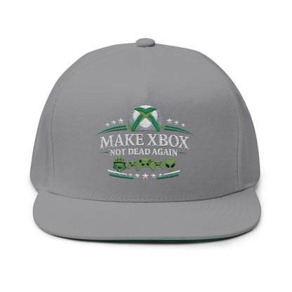 Make Xbox Not Dead Again - Flat Bill Cap (Embroidery)