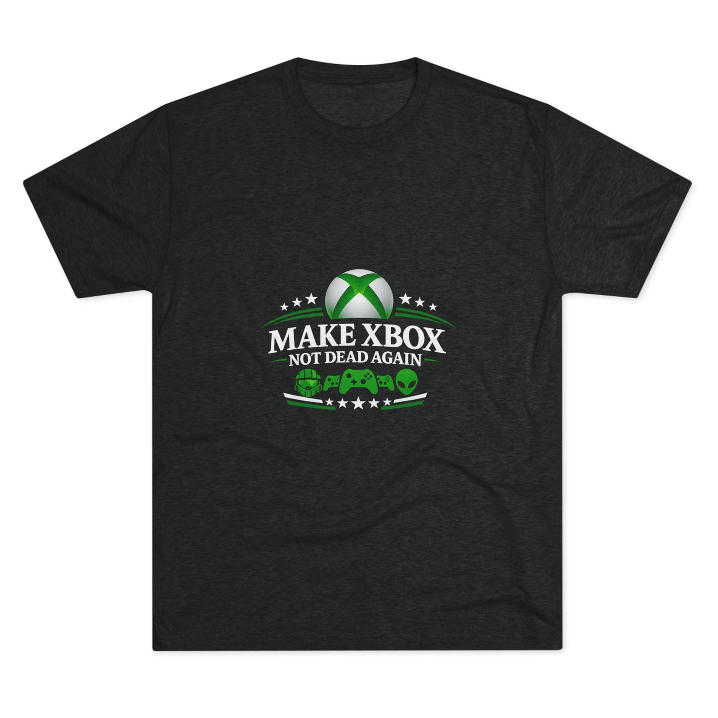Make Xbox Not Dead Again - Unisex Tri-Blend Crew Tee