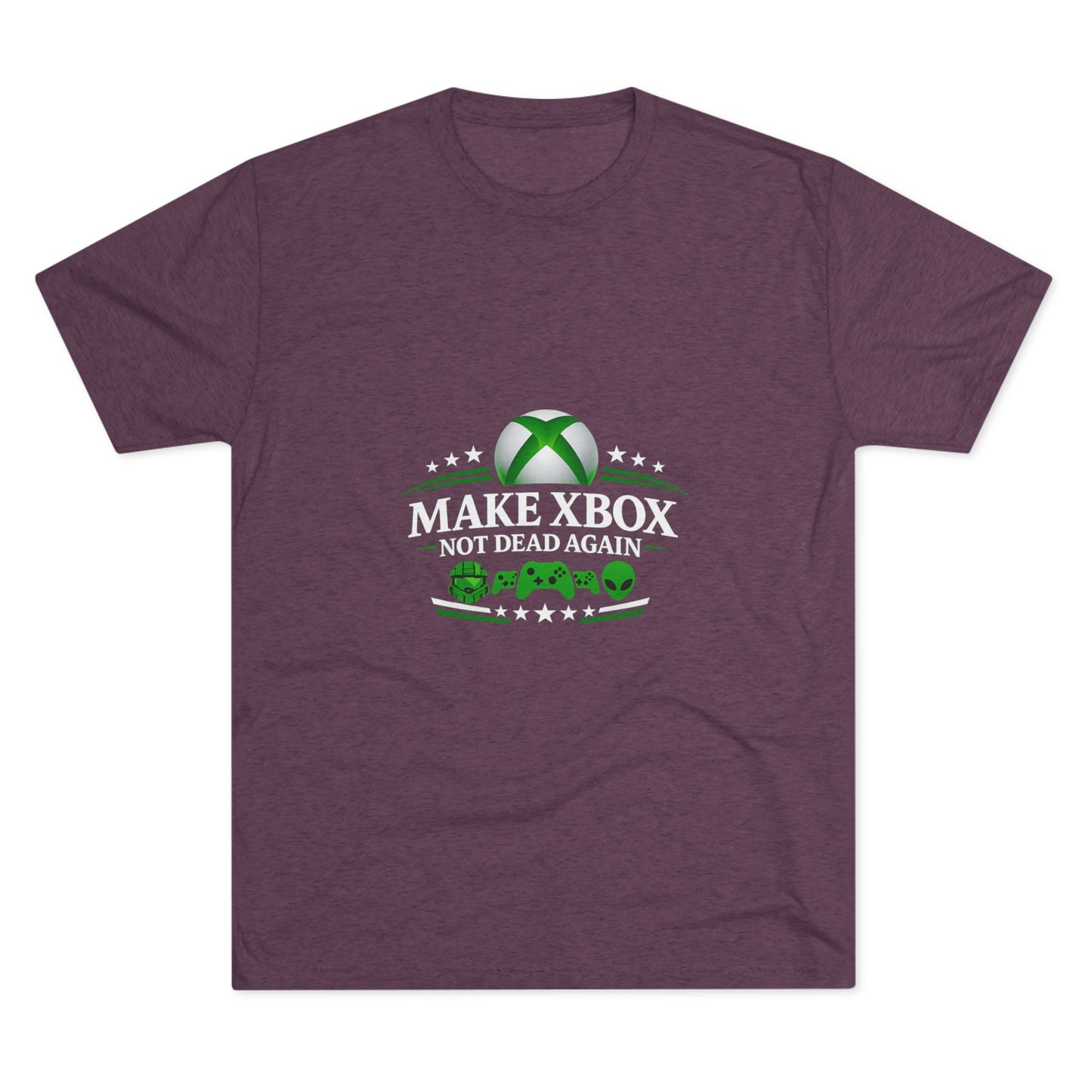 Make Xbox Not Dead Again - Unisex Tri-Blend Crew Tee